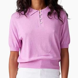 NEW COLORUSH nicola polo sweater in violetta